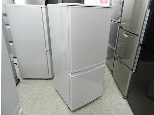SHARP 2ドア冷蔵庫 137L 2013年製 SJ-14X シャープ ☆ PayPay(ペイペイ)決済可能 ☆ 札幌市 北区 屯田