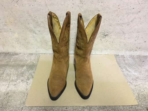 ウエスタンブーツ　トニーラマ　女性用　サイズおそらく7（24cm相当）　スエード