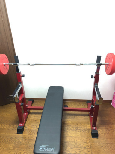 FIELDOOR ベンチプレスセット
