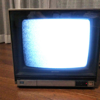 シャープ　ブラウン管テレビの画像