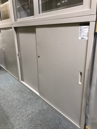 コクヨ 4×3型 引き違い書庫 上下セット 中古