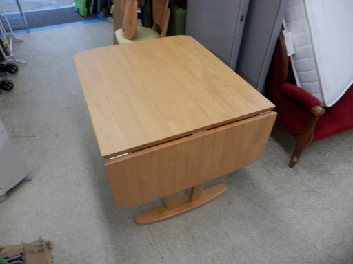 PayPay対応 伸長式/バタフライ/ダイニングセット 90cm~120cm 食卓テーブル/イス/チェア/ベンチ バラして持ち帰りOK 札幌市西区西野