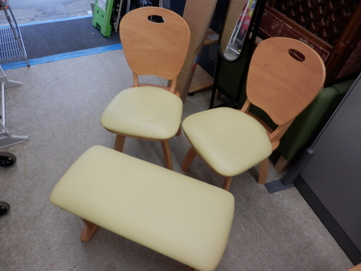 PayPay対応 伸長式/バタフライ/ダイニングセット 90cm~120cm 食卓テーブル/イス/チェア/ベンチ バラして持ち帰りOK