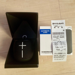 完全新品！Ultimate Ears Wonderboom black、黒の画像