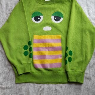 113.ガチャピントレーナー★期間限定衣料品全品100円★