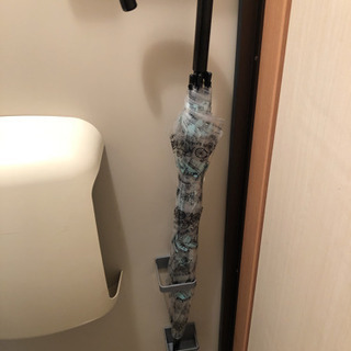 【使用1回のみ】 おしゃれ 柄入り ビニール傘 早い者勝ちです！の画像