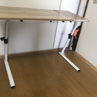 昇降式 折りたたみ式 サイドテーブル をお譲りしますの画像