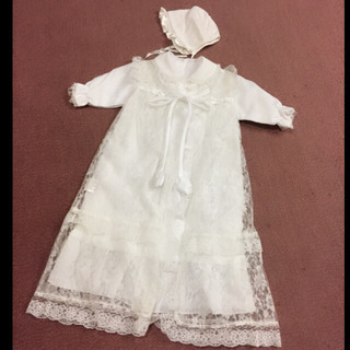 【美品】赤ちゃん:セレモニードレスセット 新生児