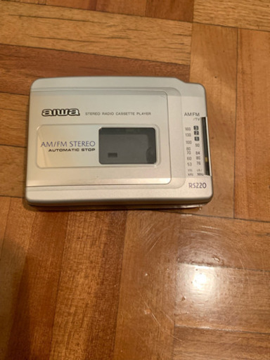 6月30日まで！  カセット再生、ラジオAM/PMプレイヤー