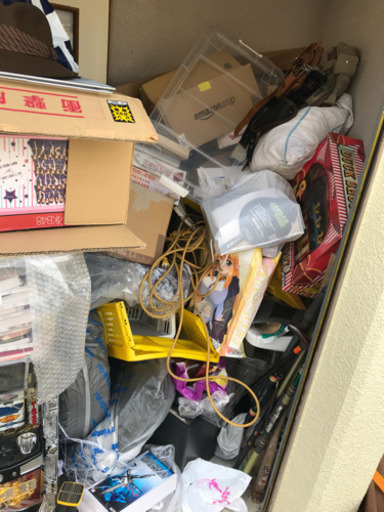 大量のおもちゃ、ハードケース入りギター、色々