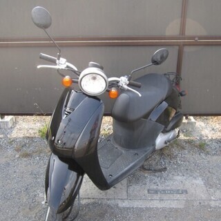 整備済み、原付スクーター　トゥデイ黒　安く売ります。全国配送ＯＫ!! の画像