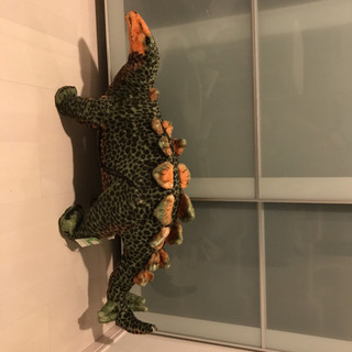 座れるぬいぐるみ ステゴザウルス  恐竜