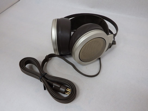 動作OK★STAX ドライバーユニット SRM-717 ヘッドホンアンプ+コンデンサー型 イヤースピーカー SR-007 ケース付 ス