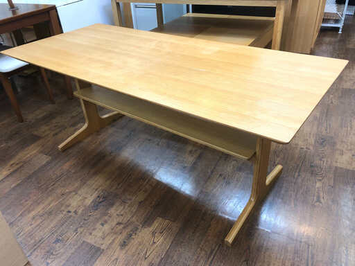 無印良品のベンチダイニング4点セット