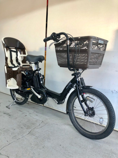 55番 ブリジストン アンジェリーノ 20インチ ３人乗り 高年式 電動自転車 電動アシスト
