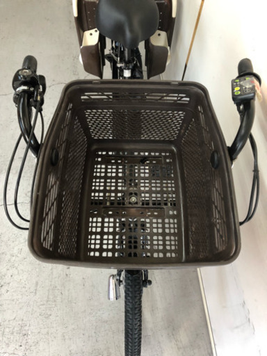 55番 ブリジストン アンジェリーノ 20インチ ３人乗り 高年式 電動自転車 電動アシスト
