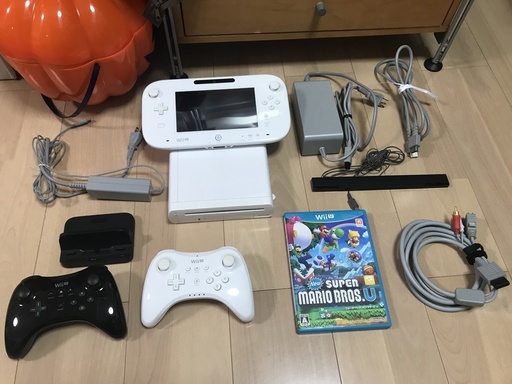 美品 wii U セット Pro2個\u0026マリオ