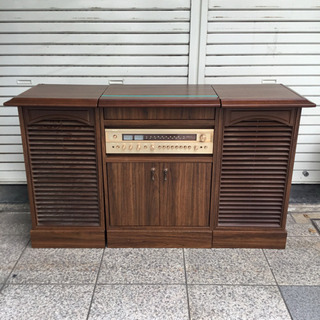 高級家具調オーディオ東芝AUREX　AP-1400