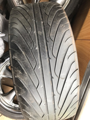 ピッチ100 5穴  work 18インチ 215/40ZR18