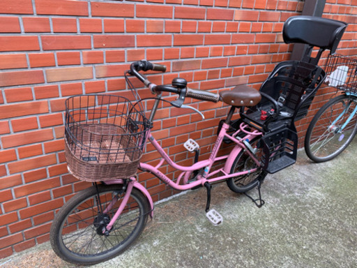 自転車 モンタナ (3段切り替え)チャイルドシート(後ろ)付き