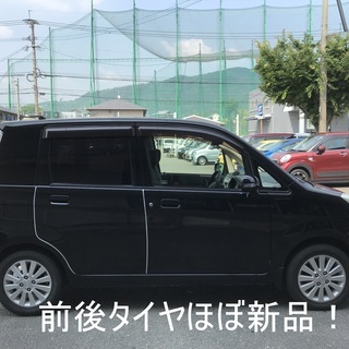 スマ軽　福岡県　H20年式　ステラカスタム R　車検ほぼ２年付き！　黒936の画像