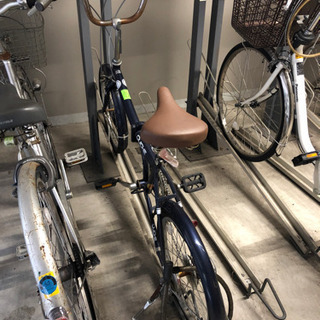 差し上げます。サビとシミあり。折りたたみ自転車 ギアチェンジ付き