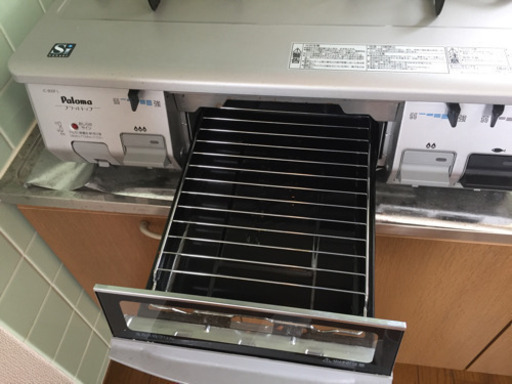 パロマ ガスレンジ ガステーブル(都市ガス用、左強火)