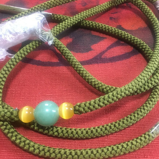 新品 未使用品  小紋着物 名古屋帯 帯締めセットの画像