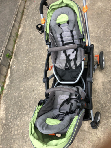 2人乗り大型ベビーカー コンターズ Options LT