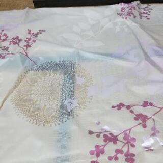 美品　テーブルクロス　ビニール加工の画像