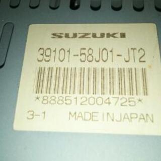 SUZUKI純正CDオーディオデッキの画像