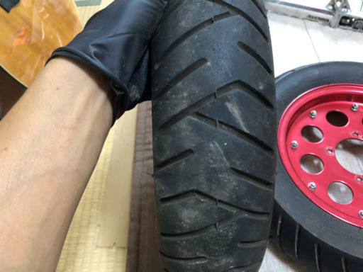 ホンダ モンキー ゴリラ キタコ 赤ホイール 10インチ