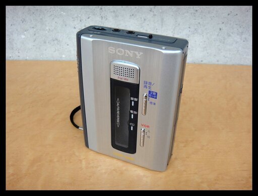 ソニー カセットコーダー TCM-500 録音 再生 カセットテープ テレコ 動作良好