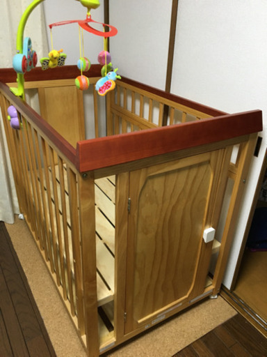 カウプンキ ベビーベッド  ＋ベビー布団１０点セット