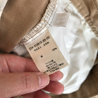 メンズ UNIQLO チノパン？の画像