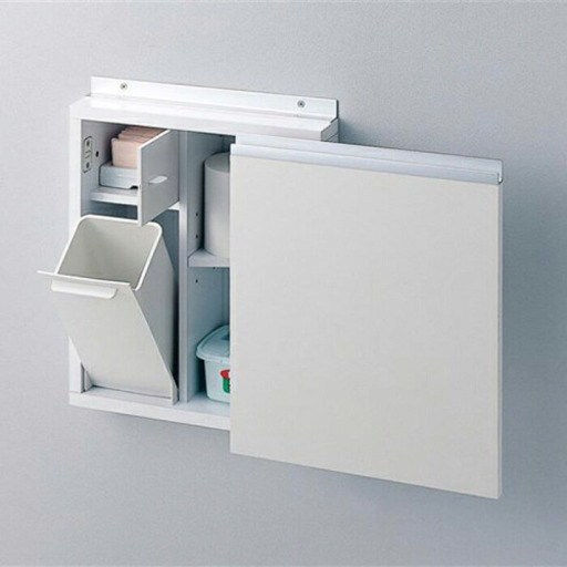 【新品】TOTO:トイレ足元収納(コンパクトタイプ) UGA431RS＃ホワイト