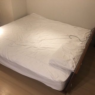 アルモニア　キングサイズベッド　マットレス付き　Fit bedの画像