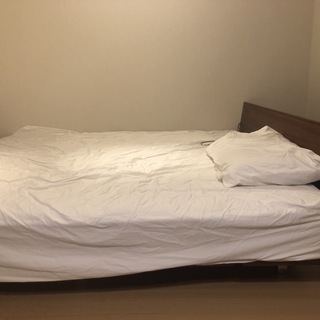 アルモニア　キングサイズベッド　マットレス付き　Fit bedの画像