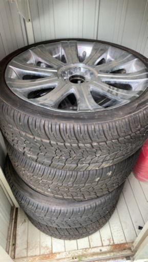 最終値下げ 22インチ アルミホイール、タイヤ
