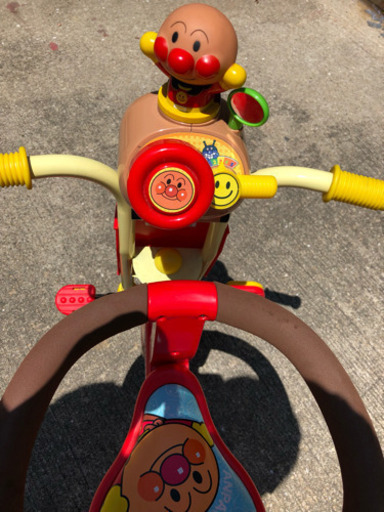 アンパンマン三輪車  数回使用のみ！ 商談中です！