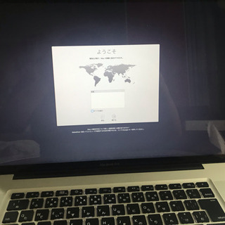 Mac book pro 17inch mid2009の画像