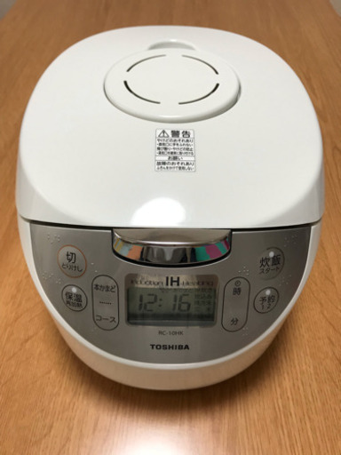 TOSHIBA 炊飯器 RC-10HK