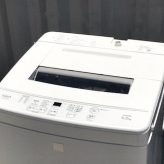 格安で！アクア  洗濯機◇6.0kg◇2017年製◇AQW-S6E5◆JW-0026の画像