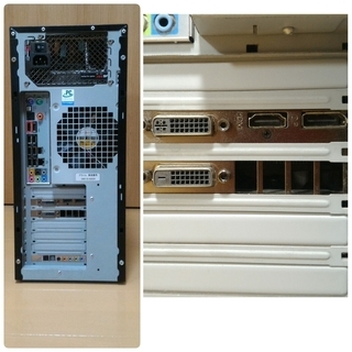 お取引中)爆速ゲーミングPC Intel Core-i7 GTX770 メモリ8G SSD512G HDD1TB Windows10の画像