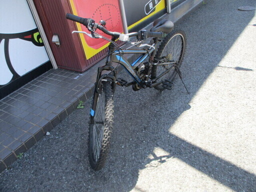 8月限定【エコプラス小倉南店】マウンテンバイク 青 3×6段変速 26インチ☆スタッフ永島オススメ☆ 中古車 自転車 チャリ スポーツ車