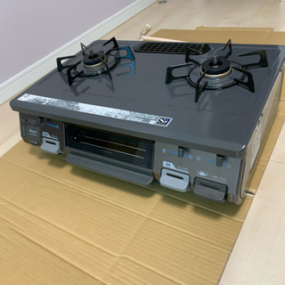 ガスコンロ リンナイ 2口 Siセンサー