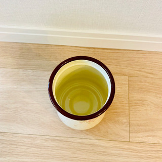 【美品】ローズ ホーロー タンブラーの画像