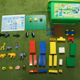 LEGO　デュプロ 楽しいどうぶつえん 7338 　中古　欠品1...