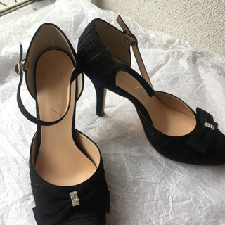 結婚式 パンプス ヒール