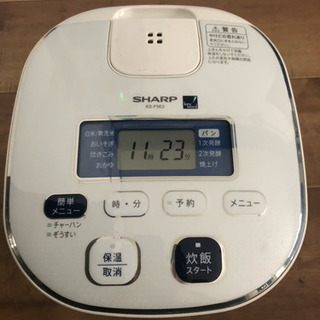 取引中 SHARP 炊飯ジャー 2015年製 